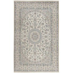 tappeto persia nain fine con seta cm 246x376