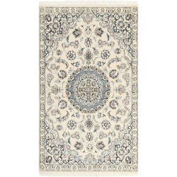tappeto persia nain fine con seta cm 86x143