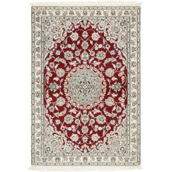 tappeto persia nain fine con seta cm 100x145