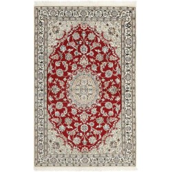 tappeto persia nain fine con seta cm 116x174