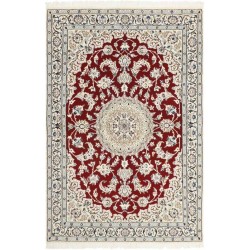 tappeto persia nain fine con seta cm 111x176