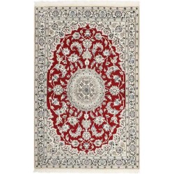tappeto persia nain fine con seta cm 116x178