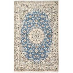 tappeto persia nain fine con seta cm 156x239