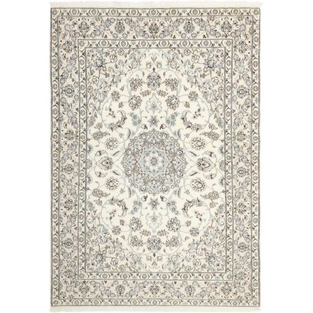 tappeto persia nain fine con seta cm 152x219