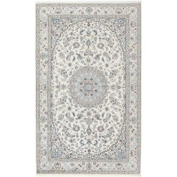tappeto persia nain fine con seta cm 151x247