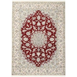 tappeto persia nain fine con seta cm 154x212