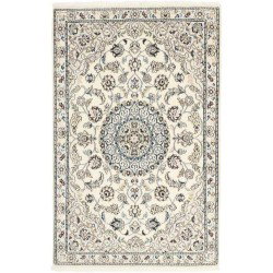 tappeto persia nain fine con seta cm 89x138