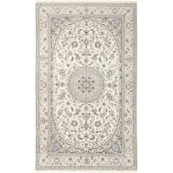 tappeto persia nain fine con seta cm 152x257
