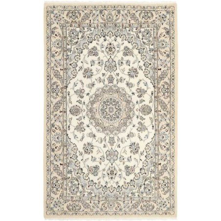 tappeto persia nain fine con seta cm 134x211