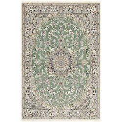 tappeto persia nain fine con seta cm 112x173