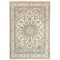 tappeto persia nain fine con seta cm 141x205