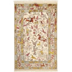 tappeto persia ghom seta cm 131x203