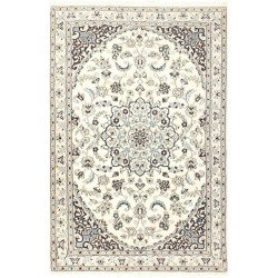 tappeto persia nain fine con seta cm 98x148