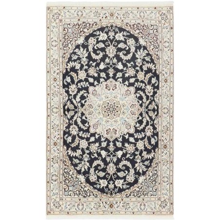 tappeto persia nain fine con seta cm 97x160