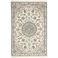 tappeto persia nain fine con seta cm 86x134