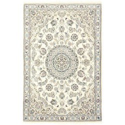 tappeto persia nain fine con seta cm 86x133