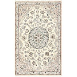 tappeto persia nain fine con seta cm 86x140