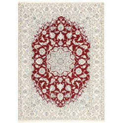 tappeto persia nain fine con seta cm 149x205