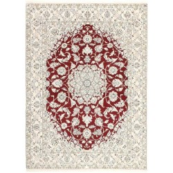 tappeto persia nain fine con seta cm 148x202