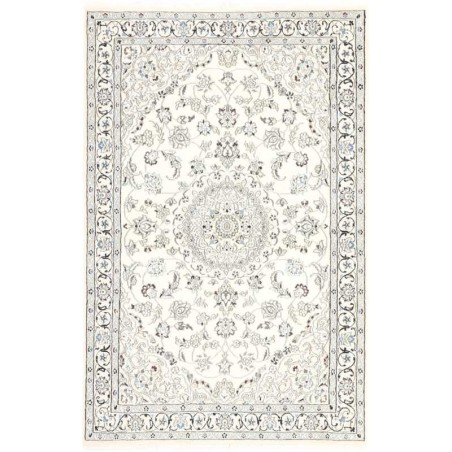 tappeto persia nain fine con seta cm 118x182