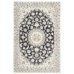 tappeto persia nain fine con seta cm 119x180