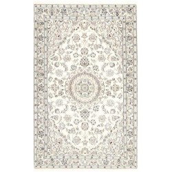 tappeto persia nain fine con seta cm 117x182
