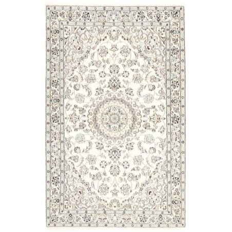 tappeto persia nain fine con seta cm 117x182