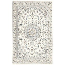 tappeto persia nain fine con seta cm 114x179