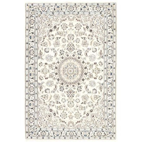 tappeto persia nain fine con seta cm 115x171