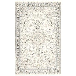 tappeto persia nain fine con seta cm 115x184