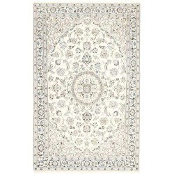 tappeto persia nain fine con seta cm 115x180