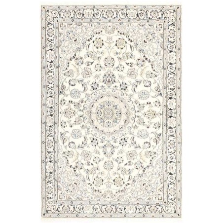 tappeto persia nain fine con seta cm 115x174