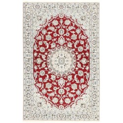 tappeto persia nain fine con seta cm 115x181