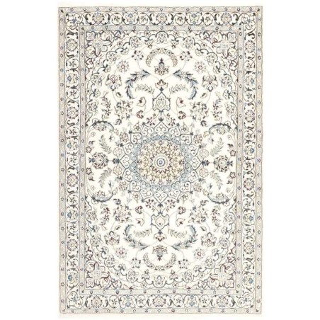 tappeto persia nain fine con seta cm 117x178