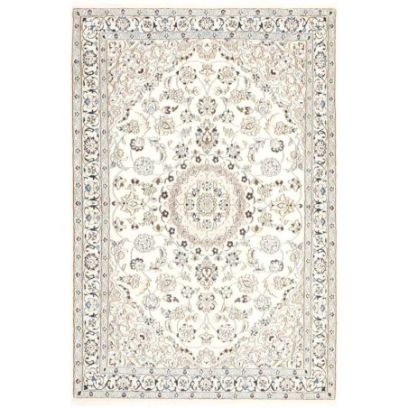 tappeto persia nain fine con seta cm 117x177