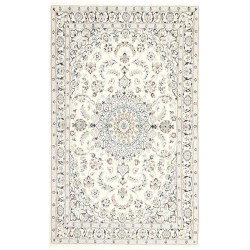 tappeto persia nain fine con seta cm 111x178