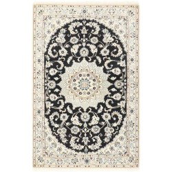 tappeto persia nain fine con seta cm 97x155