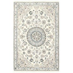 tappeto persia nain fine con seta cm 88x138