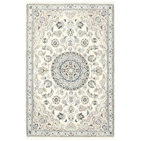 tappeto persia nain fine con seta cm 88x138