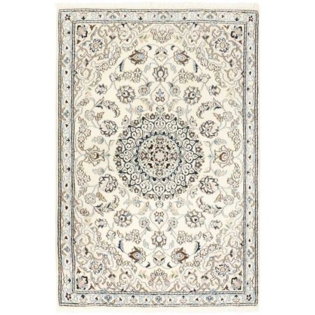 tappeto persia nain fine con seta cm 87x134