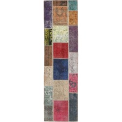 tappeto persia vintage patchwork cm 71x253