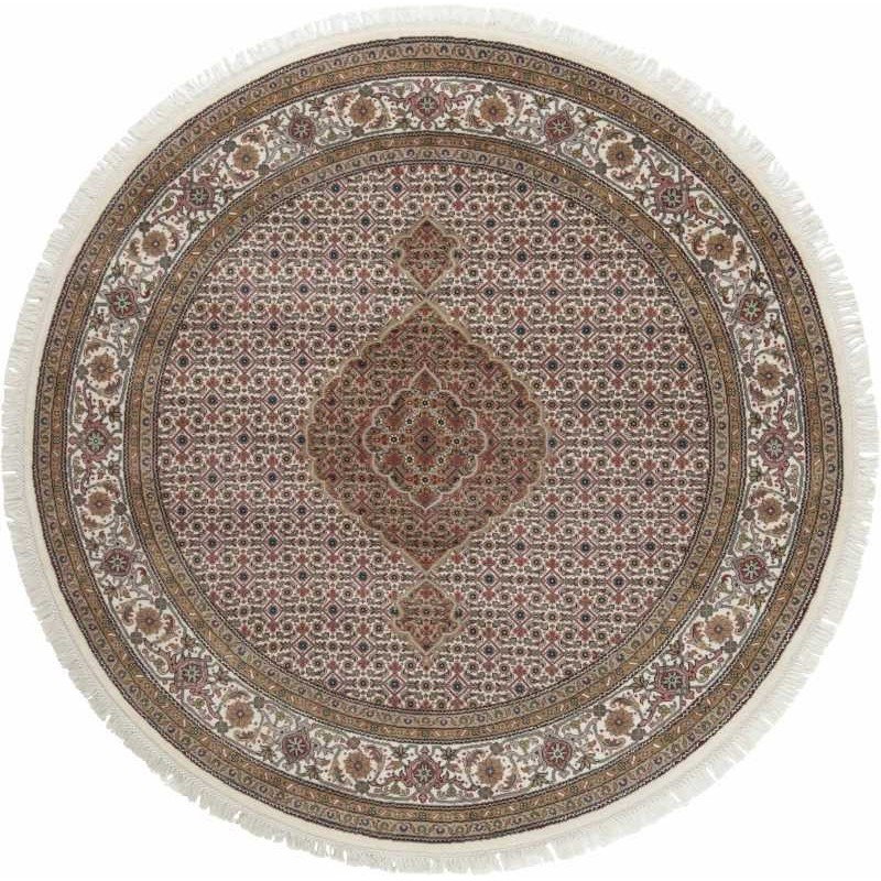 tappeto india tabriz indi cm 197x197
