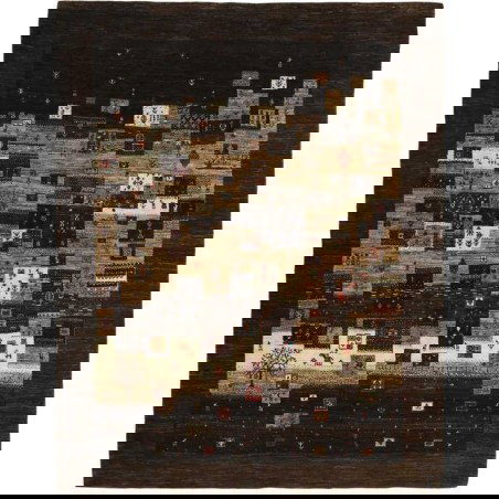 tappeto persia gabbeh fine cm 160x203 