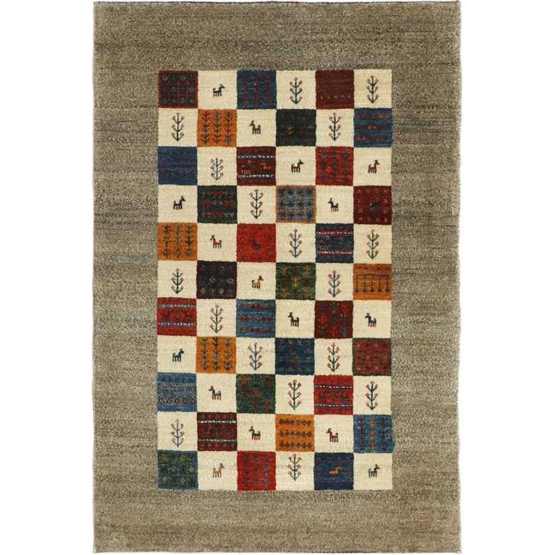 tappeto persia gabbeh fine cm 84x126 