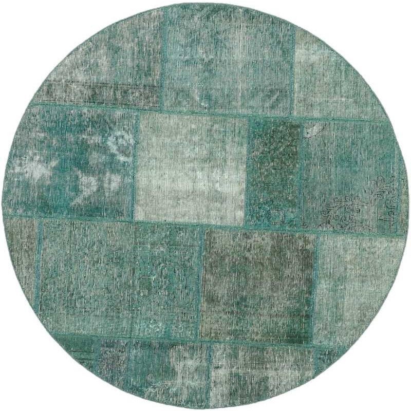 tappeto persia vintage patchwork cm 150x150 