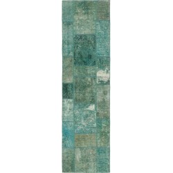 tappeto persia vintage patchwork cm 71x252 