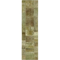 tappeto persia vintage patchwork cm 82x302 