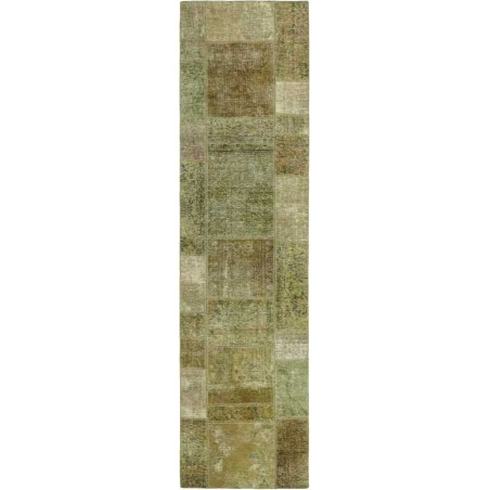 tappeto persia vintage patchwork cm 82x310 
