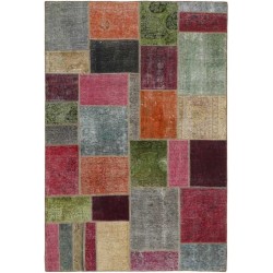 tappeto persia vintage patchwork cm 165x245 