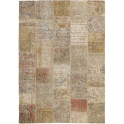 tappeto persia vintage patchwork cm 166x235 